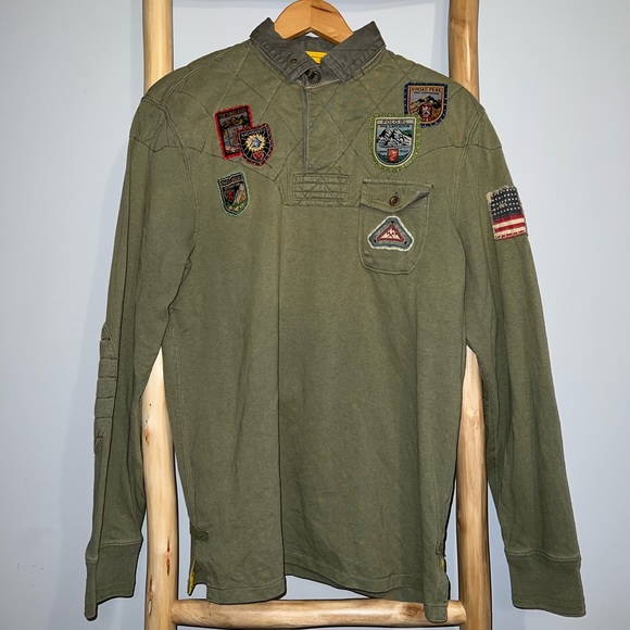 Polo Ralph Lauren Other - Polo Ralph Lauren Mountain Expedition Rugby Army Green
